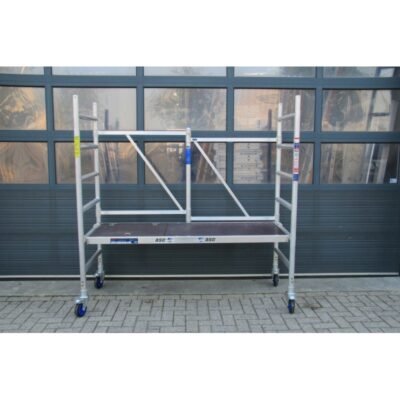 Andamio Plegable Aluminio ASC PREMIUM 3m Altura de Trabajo Con Trampilla - Imagen 2